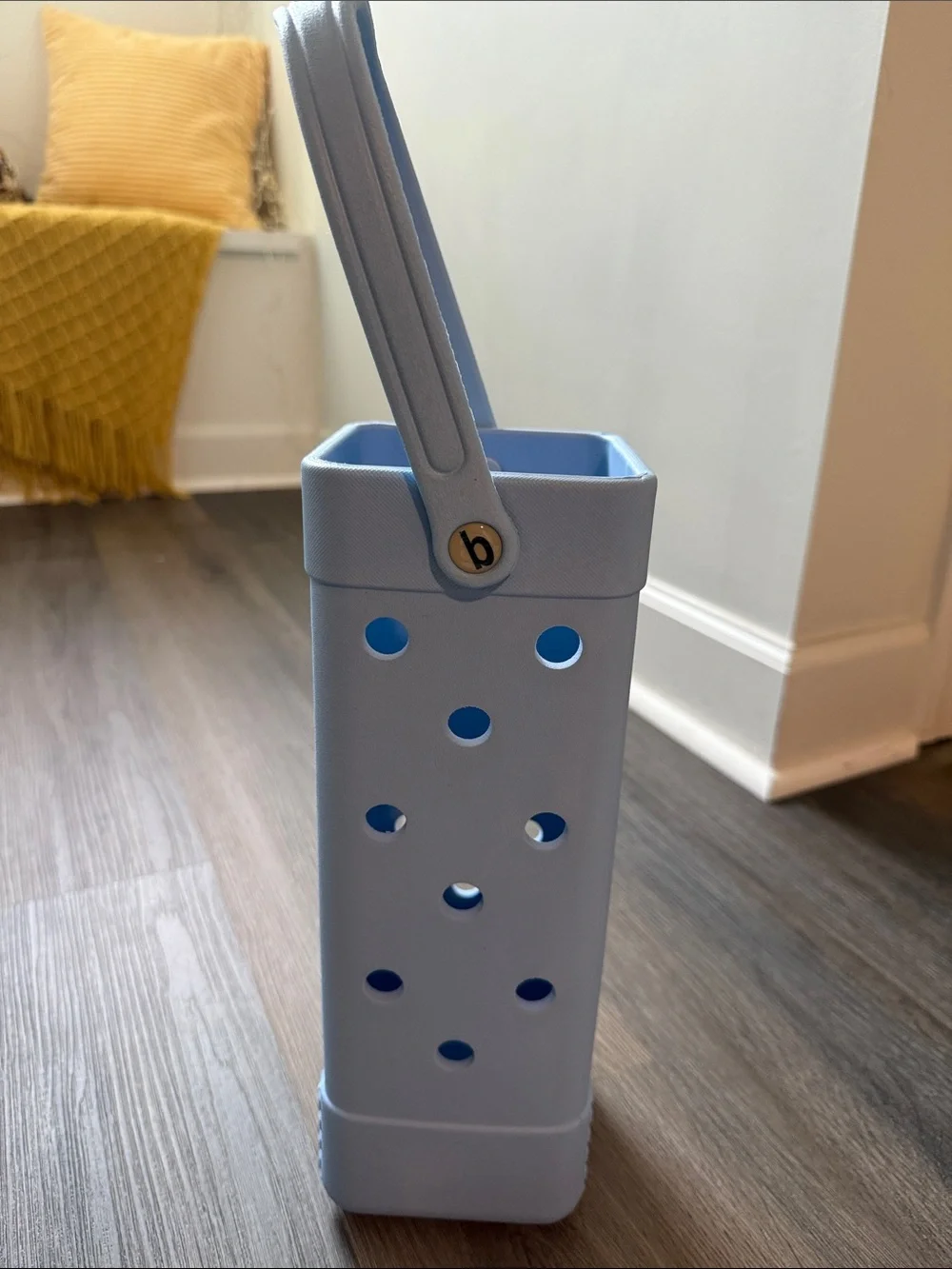 BOGG BAG Light Blue wine bag  with Carry Handle